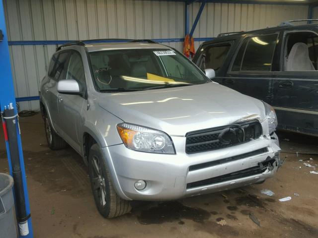 JTMBK32V475017572 - 2007 TOYOTA RAV4 SPORT SILVER photo 1