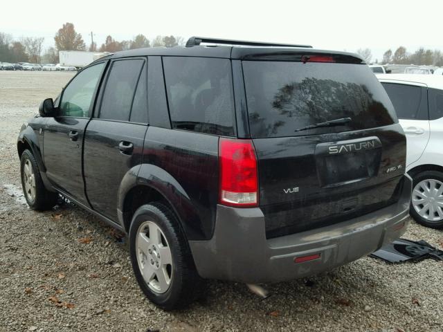 5GZCZ63464S858750 - 2004 SATURN VUE BLACK photo 3