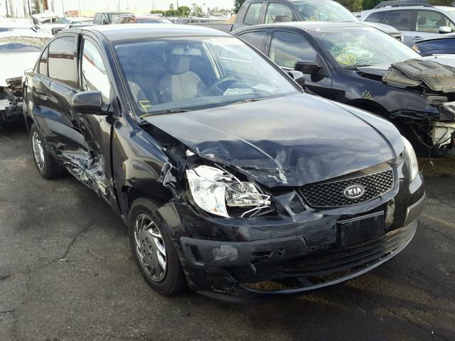 KNADE223796495147 - 2009 KIA RIO BASE BLACK photo 1