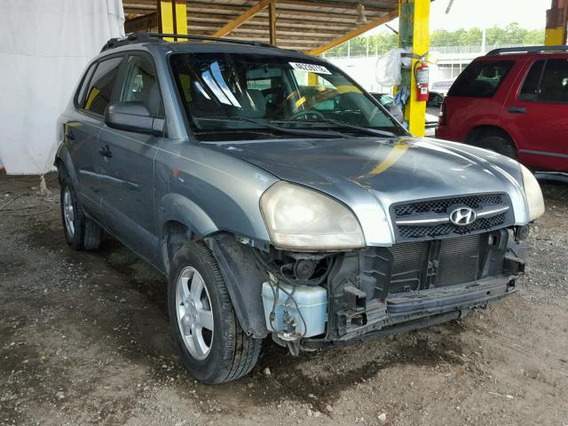 KM8JM12B86U250936 - 2006 HYUNDAI TUCSON GL GREEN photo 1