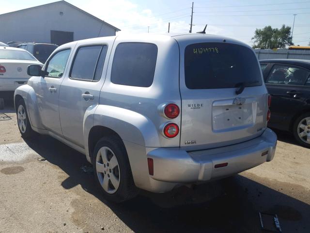 3GNBAAFW3BS584226 - 2011 CHEVROLET HHR LS Plata foto 3