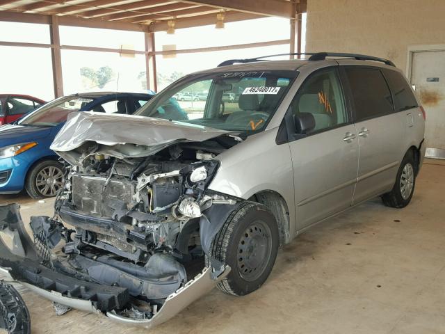 5TDZA23C26S499752 - 2006 TOYOTA SIENNA GOLD photo 2