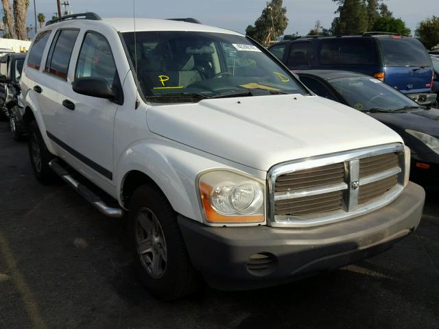 1D4HD38NX6F148559 - 2006 DODGE DURANGO SX WHITE photo 1