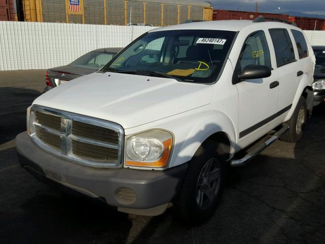 1D4HD38NX6F148559 - 2006 DODGE DURANGO SX WHITE photo 2