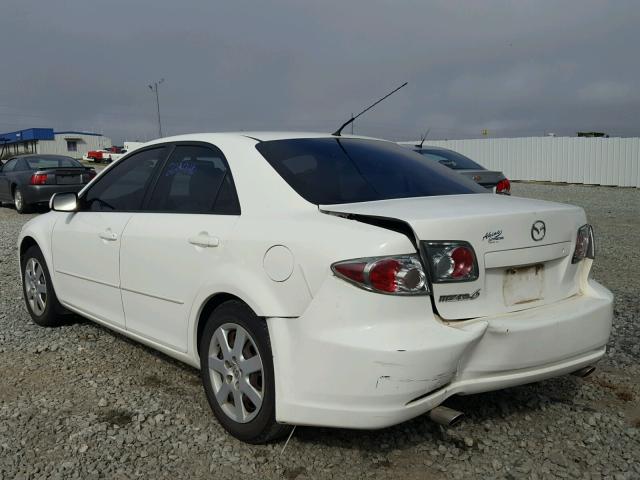 1YVHP80C165M46106 - 2006 MAZDA 6 I WHITE photo 3