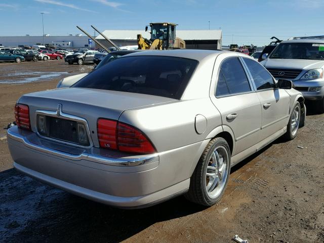 1LNHM86S71Y714267 - 2001 LINCOLN LS 棕色 照片 4