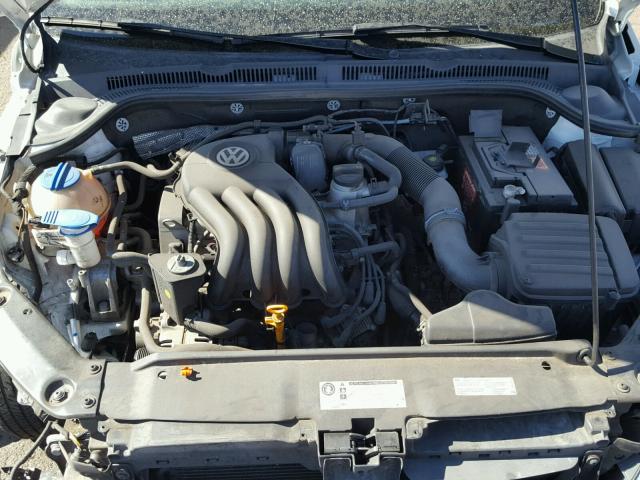 3VW2K7AJ5DM389950 - 2013 VOLKSWAGEN JETTA BASE 白色 照片 7