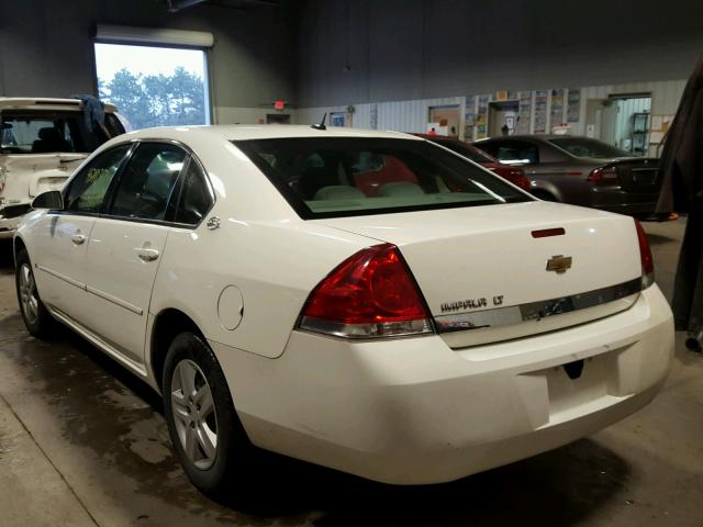 2G1WT58K169330399 - 2006 CHEVROLET IMPALA LT WHITE photo 3