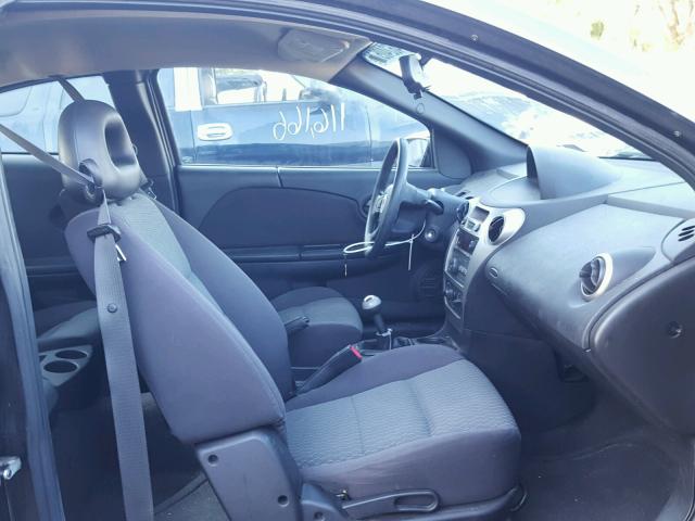 1G8AM15F67Z163392 - 2007 SATURN ION LEVEL GRAY photo 5