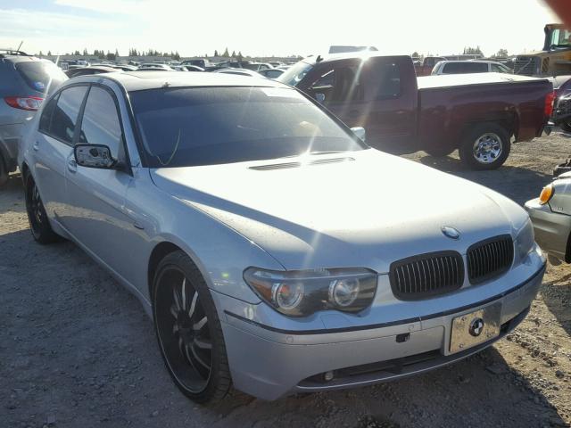 WBAGN63463DR16676 - 2003 BMW 745 LI SILVER photo 1