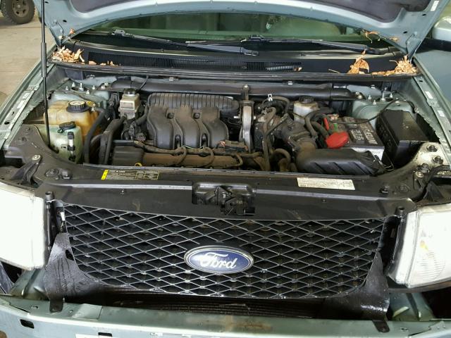 1FMDK05127GA25797 - 2007 FORD FREESTYLE GREEN photo 7