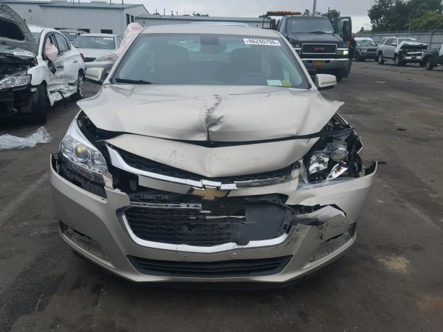 1G11C5SL0FF352672 - 2015 CHEVROLET MALIBU 1LT ოქროსფერი ფოტო 7
