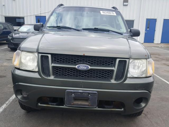 1FMZU77K14UC07728 - 2004 FORD EXPLORER S GREEN photo 7