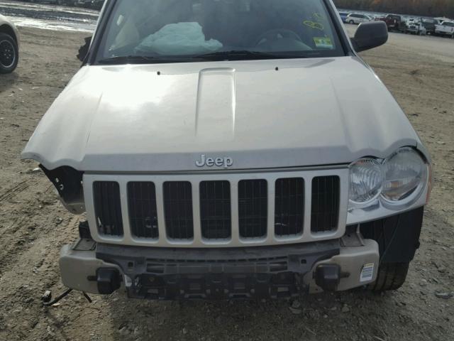 1J8GR48K67C506368 - 2007 JEEP GRAND CHER GRAY photo 7