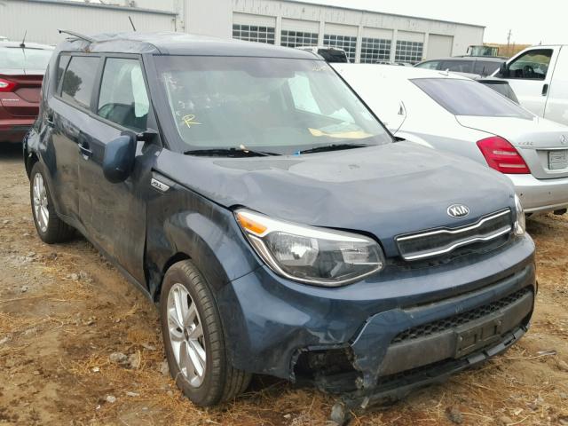 KNDJP3A52H7465202 - 2017 KIA SOUL + BLUE photo 1