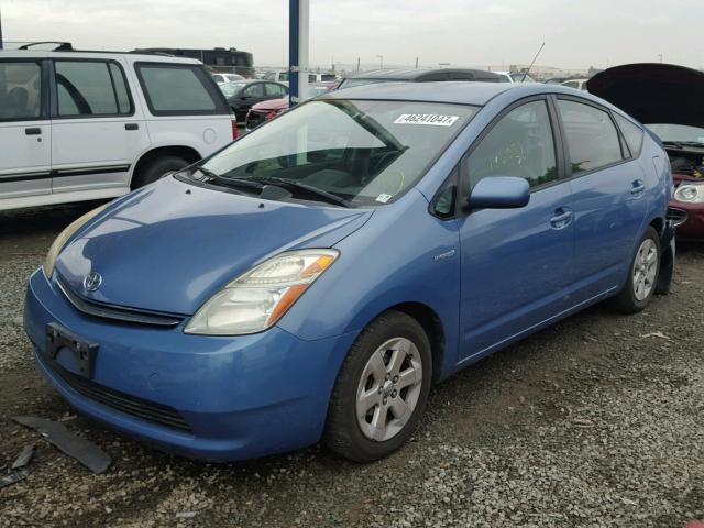 JTDKB20U867506970 - 2006 TOYOTA PRIUS BLUE photo 2