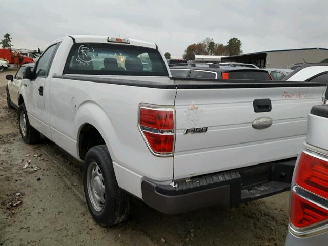 1FTMF1CM4CKD79775 - 2012 FORD F150 WHITE photo 3