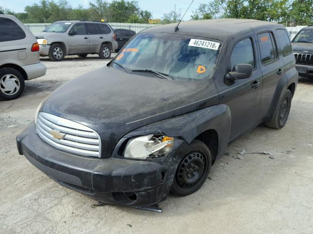 3GNBAADB7AS583966 - 2010 CHEVROLET HHR LS Negro foto 2