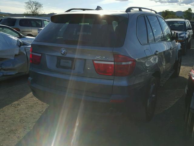 5UXFF03559LJ96592 - 2009 BMW X5 XDRIVE3 GRAY photo 4