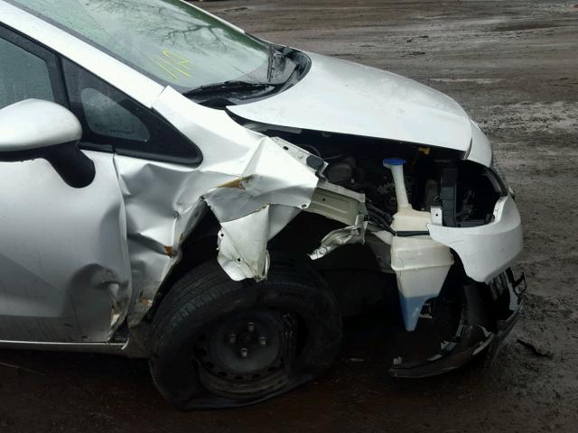 KNADM4A31D6269548 - 2013 KIA RIO LX SILVER photo 9