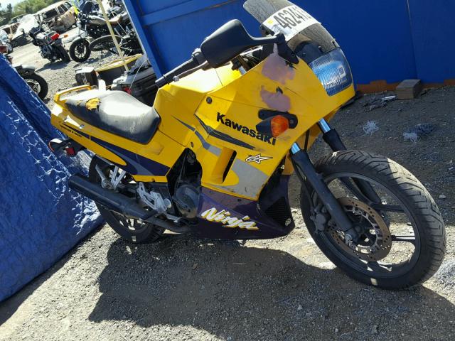 JKAEXMF193A096695 - 2003 KAWASAKI EX250 F YELLOW photo 1