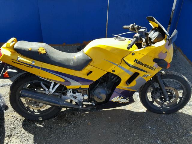 JKAEXMF193A096695 - 2003 KAWASAKI EX250 F YELLOW photo 9