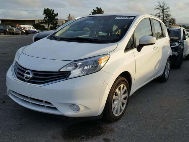 3N1CE2CP5FL421715 - 2015 NISSAN VERSA NOTE WHITE photo 2