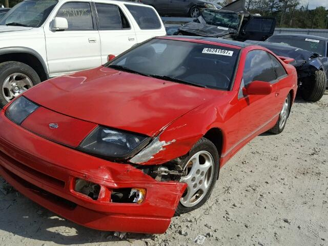 JN1RZ26D2TX590252 - 1996 NISSAN 300ZX 2+2 RED photo 2