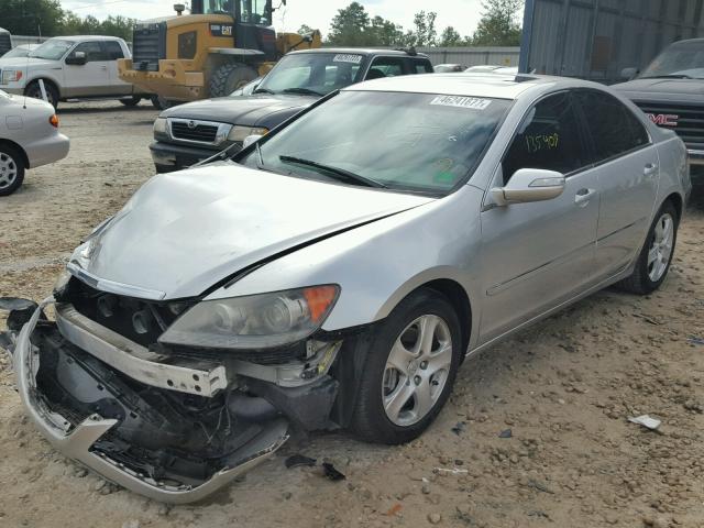 JH4KB16515C016479 - 2005 ACURA RL SILVER photo 2