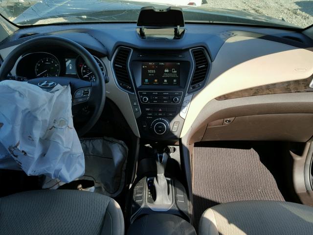 5NMZU3LB5HH023912 - 2017 HYUNDAI SANTA FE S 黑色 照片 9