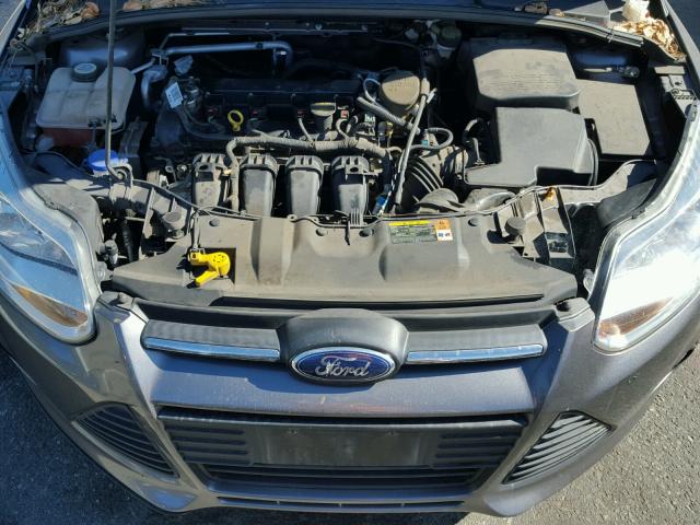 1FADP3F20DL335373 - 2013 FORD FOCUS SE CHARCOAL photo 7