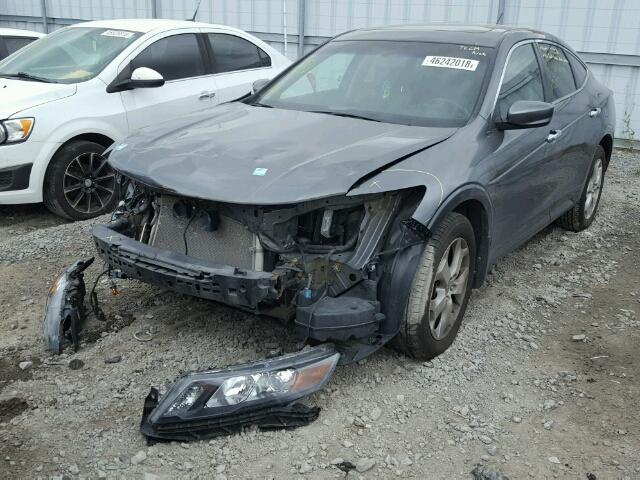 5J6TF2H56CL800659 - 2012 HONDA CROSSTOUR GRAY photo 2