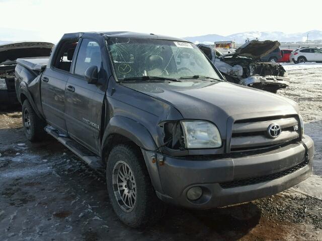 5TBDT48104S448330 - 2004 TOYOTA TUNDRA DOU GRAY photo 1