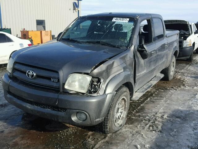 5TBDT48104S448330 - 2004 TOYOTA TUNDRA DOU GRAY photo 2