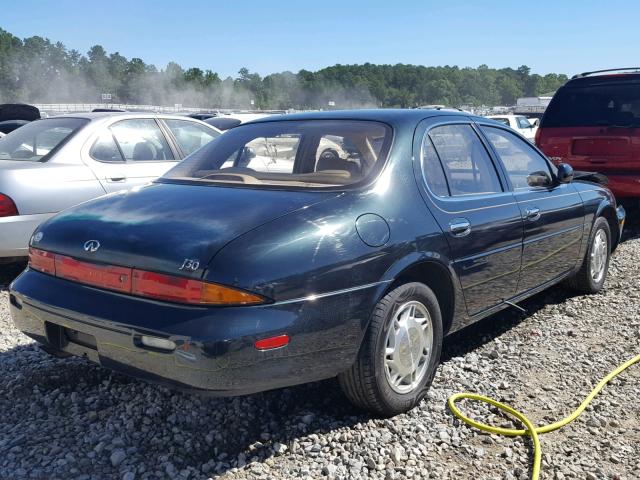 JNKAY21D5RM103591 - 1994 INFINITI J30 GREEN photo 4