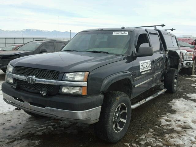 1GCHK23U53F173649 - 2003 CHEVROLET SILVERADO CHARCOAL photo 2