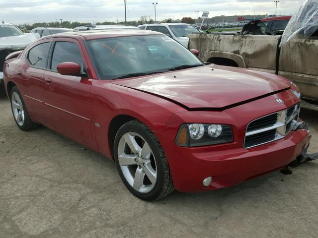 2B3CA9CVXAH291384 - 2010 DODGE CHARGER RA RED photo 1