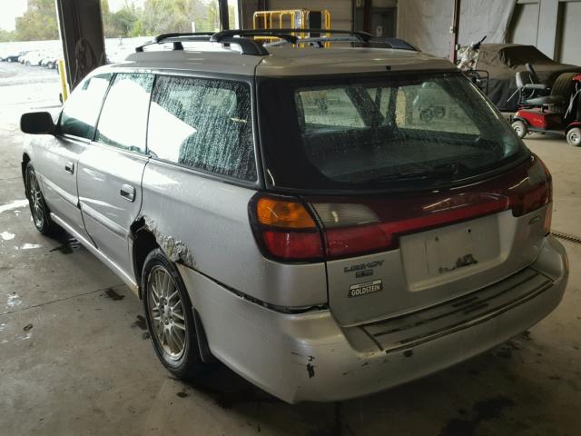 4S3BH635737301940 - 2003 SUBARU LEGACY L SILVER photo 3