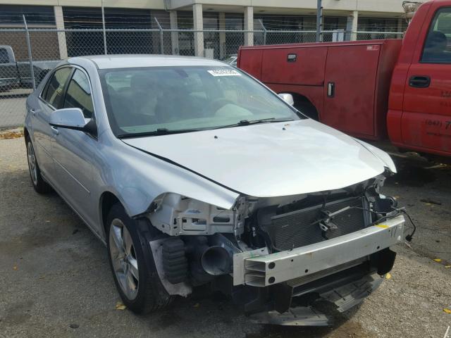 1G1ZC5EB3AF112367 - 2010 CHEVROLET MALIBU 1LT SILVER photo 1