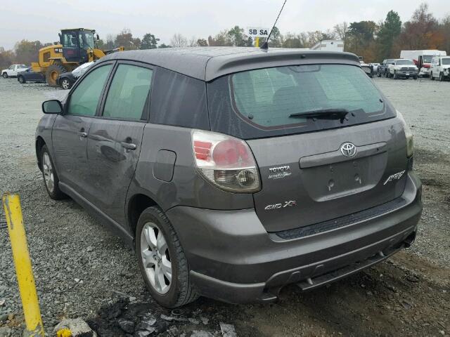 2T1LR30E86C550755 - 2006 TOYOTA COROLLA MA CHARCOAL photo 3