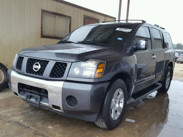 5N1AA08A24N713601 - 2004 NISSAN ARMADA GRAY photo 2