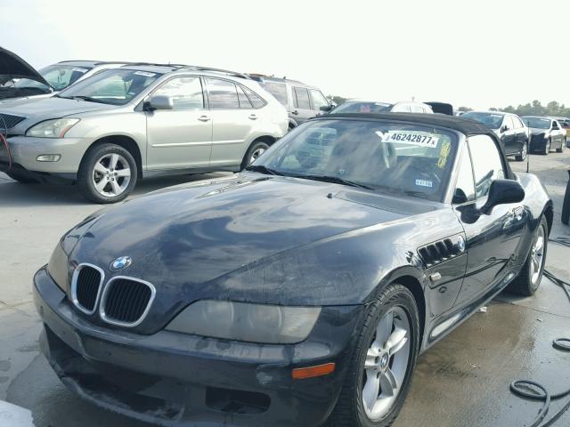 4USCH934XYLF86660 - 2000 BMW Z3 2.3 BLACK photo 2