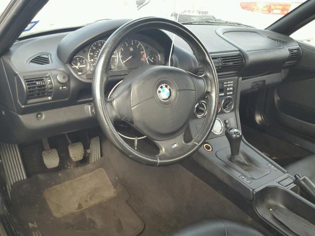 4USCH934XYLF86660 - 2000 BMW Z3 2.3 BLACK photo 9