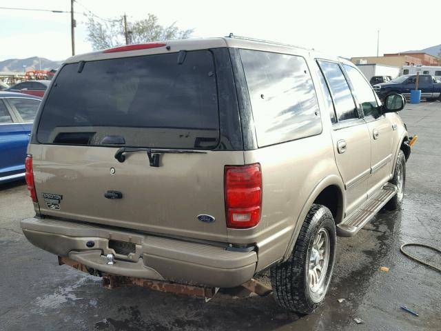 1FMPU18L11LB39556 - 2001 FORD EXPEDITION GOLD photo 4