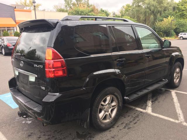 JTJBT20X740033573 - 2004 LEXUS GX BLACK photo 4