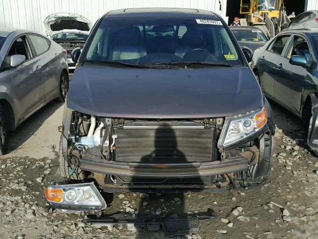 5FNRL5H92CB011313 - 2012 HONDA ODYSSEY TO GRAY photo 9