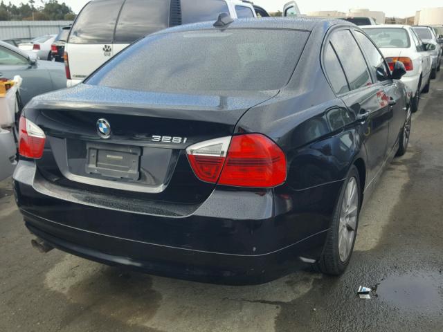 WBAVC53587FZ72113 - 2007 BMW 328 I SULE BLACK photo 4