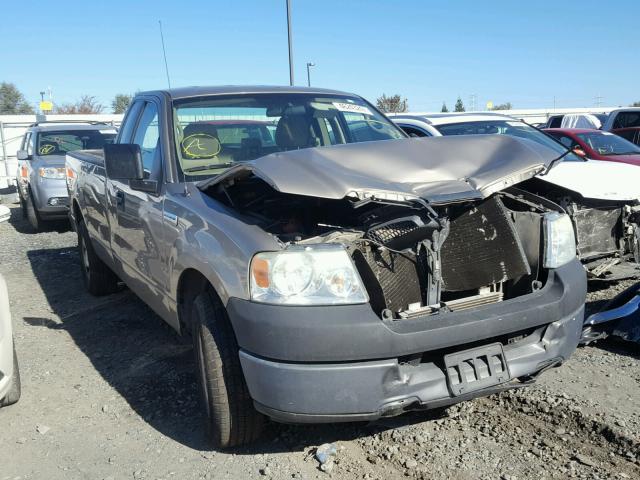 1FTVF125X5NB23155 - 2005 FORD F150 BROWN photo 1