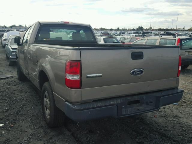 1FTVF125X5NB23155 - 2005 FORD F150 BROWN photo 3