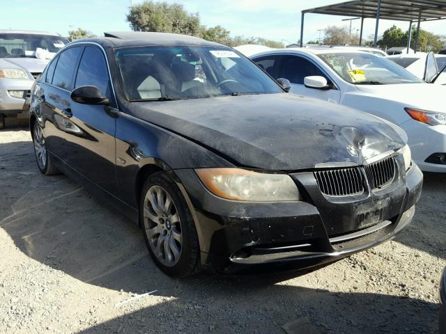 WBAVB33546KS38484 - 2006 BMW 330 I BLACK photo 1